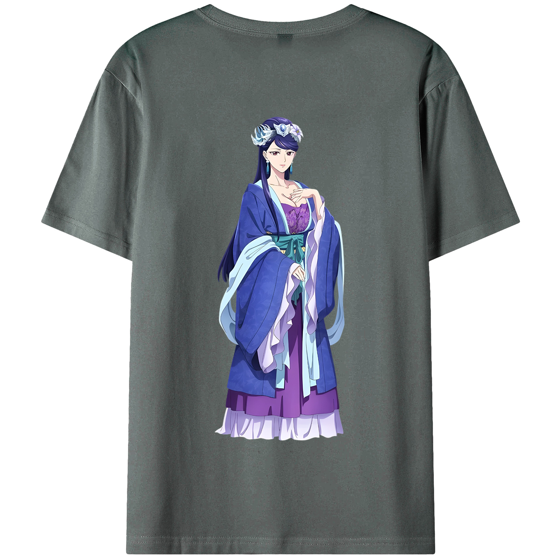 （画像用） 薬屋のひとりごと The Apothecary Diaries 綿100％半袖Tシャツ（背面プリント）